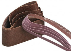 Norton - 2" Wide x 72" OAL, 50 Grit, Aluminum Oxide Abrasive Belt - Aluminum Oxide, Coarse, Coated, Series R228 - Americas Tooling