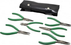 Xcelite - 6 Piece Diagonal & Long Nose Electronics Pliers - Comes in Pouch - Americas Tooling