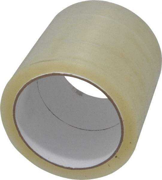 Intertape - 4" x 72 Yd Clear Rubber Adhesive Packaging Tape - Polypropylene Film Backing, 1.6 mil Thick, 25 Lb Tensile Strength, Series 6100 - Americas Tooling