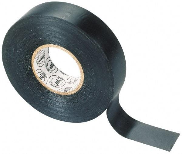 Value Collection - 3/4" x 60', Black Vinyl Electrical Tape - 7 mil Thick - Americas Tooling