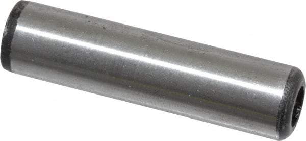 Value Collection - 3/8" Diam x 1-1/2" Pin Length Grade 8 Alloy Steel Pull Out Dowel Pin - 1 Rounded & 1 Threaded End - Americas Tooling