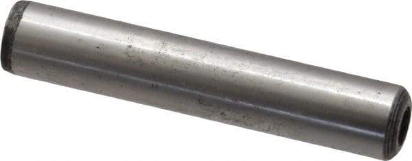 Value Collection - 3/8" Diam x 2" Pin Length Grade 8 Alloy Steel Pull Out Dowel Pin - 1 Rounded & 1 Threaded End - Americas Tooling