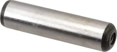 Value Collection - 3/4" Diam x 3" Pin Length Grade 8 Alloy Steel Pull Out Dowel Pin - 1 Rounded & 1 Threaded End - Americas Tooling