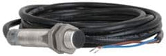 Eaton Cutler-Hammer - NPN, 2mm Detection, Cylinder Shielded, Inductive Proximity Sensor - 2 Wires, IP67, 20 to 250 VAC, M12x1 Thread, 2.46 Inch Long - Americas Tooling