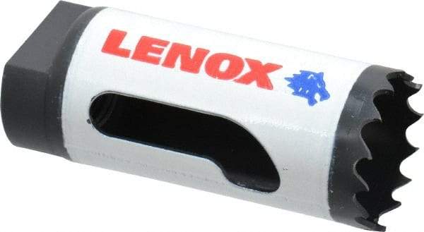 Lenox - 1" Diam, 1-1/2" Cutting Depth, Hole Saw - Bi-Metal Saw, Toothed Edge - Americas Tooling