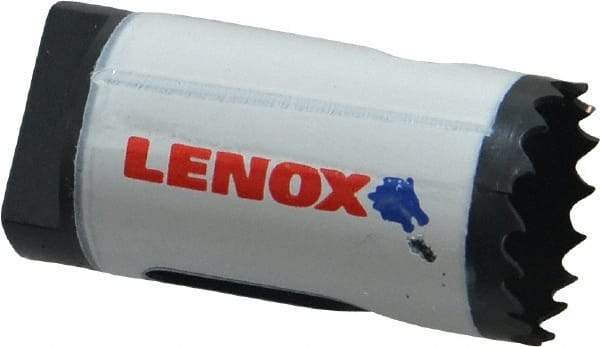 Lenox - 1-3/16" Diam, 1-1/2" Cutting Depth, Hole Saw - Bi-Metal Saw, Toothed Edge - Americas Tooling