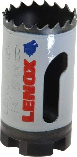 Lenox - 1-1/4" Diam, 1-1/2" Cutting Depth, Hole Saw - Bi-Metal Saw, Toothed Edge - Americas Tooling