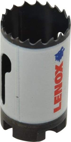 Lenox - 1-5/16" Diam, 1-1/2" Cutting Depth, Hole Saw - Bi-Metal Saw, Toothed Edge - Americas Tooling