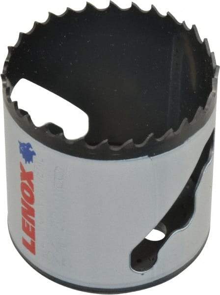 Lenox - 2-1/16" Diam, 1-1/2" Cutting Depth, Hole Saw - Bi-Metal Saw, Toothed Edge - Americas Tooling