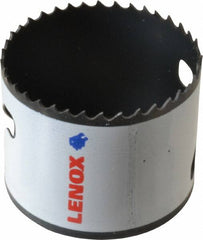 Lenox - 2-9/16" Diam, 1-1/2" Cutting Depth, Hole Saw - Bi-Metal Saw, Toothed Edge - Americas Tooling