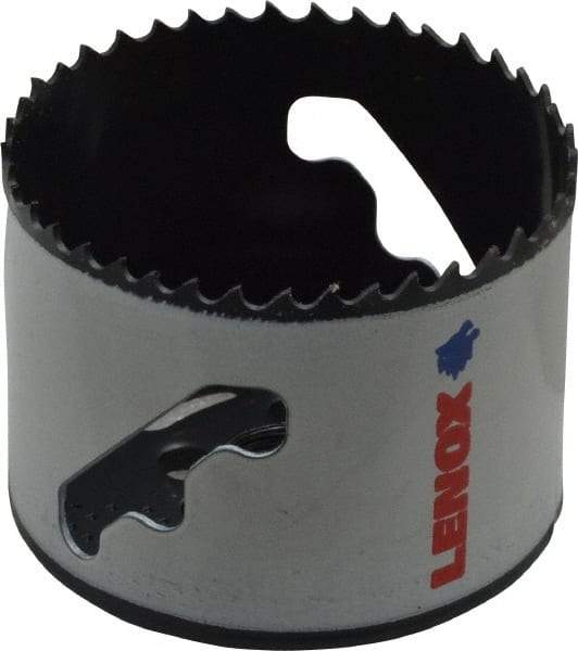 Lenox - 2-3/4" Diam, 1-1/2" Cutting Depth, Hole Saw - Bi-Metal Saw, Toothed Edge - Americas Tooling