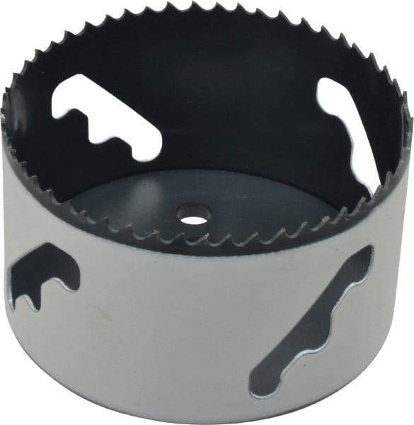 Lenox - 3-1/2" Diam, 1-1/2" Cutting Depth, Hole Saw - Bi-Metal Saw, Toothed Edge - Americas Tooling