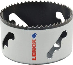 Lenox - 3-5/8" Diam, 1-1/2" Cutting Depth, Hole Saw - Bi-Metal Saw, Toothed Edge - Americas Tooling