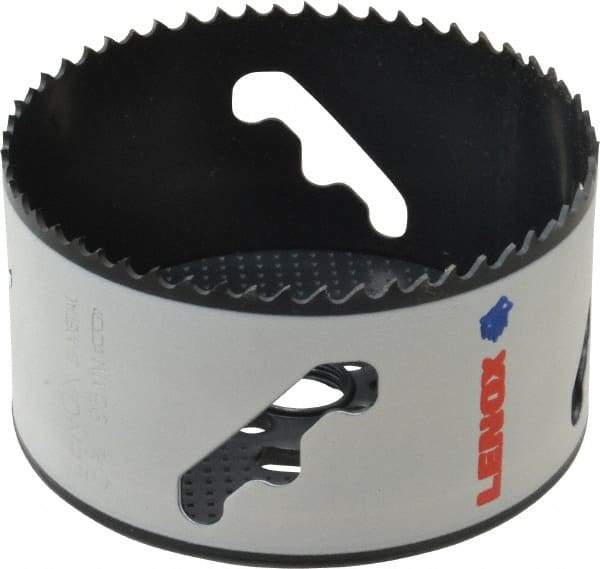 Lenox - 3-3/4" Diam, 1-1/2" Cutting Depth, Hole Saw - Bi-Metal Saw, Toothed Edge - Americas Tooling