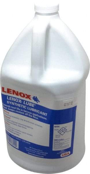 Lenox - Lenox Lube, 1 Gal Bottle Sawing Fluid - Synthetic - Americas Tooling