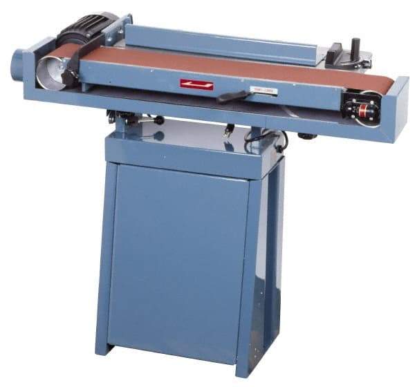 Enco - Belt Sanding Machines Belt Length (Inch): 89 Belt Width (Inch): 6 - Americas Tooling