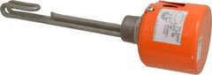 Value Collection - 1 Element, 9.06" Immersion Length, Standard Housing, Stainless Steel Pipe Plug Immersion Heater - 1 Phase, 240 Volt, 1,500 Watt, 68 Watts/Sq In, Stainless Steel Plug - Americas Tooling