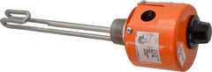 Value Collection - 1 Element, 9.06" Immersion Length, Standard Housing, Stainless Steel Pipe Plug Immersion Heater - 1 Phase, 240 Volt, 1,500 Watt, 68 Watts/Sq In, Stainless Steel Plug - Americas Tooling