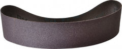 Abrasive Belt: 2″ Width, 120 Grit, Aluminum Oxide Coated, X Weighted, Series 241D