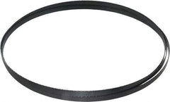 Starrett - 14 TPI, 7' 9" Long x 3/8" Wide x 0.025" Thick, Welded Band Saw Blade - Carbon Steel, Toothed Edge, Raker Tooth Set, Flexible Back, Contour Cutting - Americas Tooling