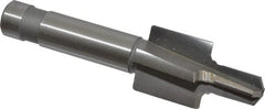 Made in USA - 7/16-20" Port, 0.888" Spotface Diam, 1/4" Tube Outside Diam, Reamer Pilot, Straight Shank, High Speed Steel Porting Tool - Americas Tooling