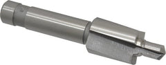 Made in USA - 3/8-24" Port, 0.77" Spotface Diam, 3/16" Tube Outside Diam, Reamer Pilot, Straight Shank, High Speed Steel Porting Tool - Americas Tooling