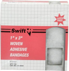 North - 3" Long x 1" Wide, General Purpose Self-Adhesive Bandage - Beige, Woven Fabric Bandage - Americas Tooling