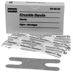 North - 3" Long x 1-1/2" Wide, Knuckle Bandage Self-Adhesive Bandage - Beige, Woven Fabric Bandage - Americas Tooling