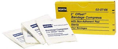 North - 2" Long x 2" Wide, General Purpose Compress - White, Compress Offset, Gauze Bandage - Americas Tooling