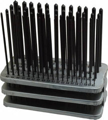 Value Collection - 60 Piece, Transfer Punch Set - Round Shank - Americas Tooling