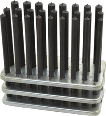 Value Collection - 26 Piece, Transfer Punch Set - Round Shank - Americas Tooling