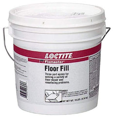 Loctite - 10 Lb Kit Gray Epoxy Resin Filler/Repair Caulk - -20 to 225°F Operating Temp, 6 min Tack Free Dry Time, 24 hr Full Cure Time, Series 135 - Americas Tooling