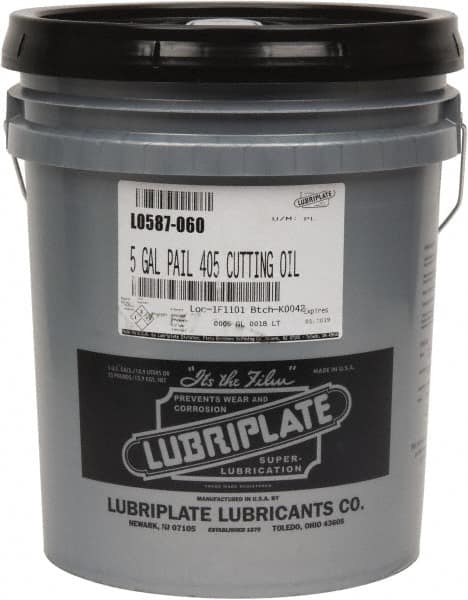 Lubriplate - Fiske 405, 5 Gal Pail Cutting Fluid - Straight Oil - Americas Tooling