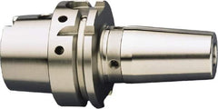 HAIMER - 5/16" Hole Diam, HSK100A Taper Shank Shrink Fit Tool Holder & Adapter - 3.35" Projection, 0.83" Nose Diam, 1.42" Clamping Depth, 25,000 RPM, Through Coolant - Exact Industrial Supply