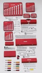 Proto - 194 Piece 1/4, 3/8 & 1/2" Drive Master Tool Set - Tools Only - Americas Tooling