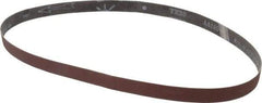 Tru-Maxx - 1" Wide x 42" OAL, 180 Grit, Aluminum Oxide Abrasive Belt - Aluminum Oxide, Very Fine, Coated, X Weighted Cloth Backing - Americas Tooling