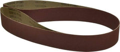 Tru-Maxx - 2" Wide x 72" OAL, 180 Grit, Aluminum Oxide Abrasive Belt - Aluminum Oxide, Very Fine, Coated, X Weighted Cloth Backing - Americas Tooling