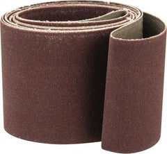 Tru-Maxx - 2" Wide x 48" OAL, 220 Grit, Aluminum Oxide Abrasive Belt - Aluminum Oxide, Very Fine, Coated, X Weighted Cloth Backing - Americas Tooling