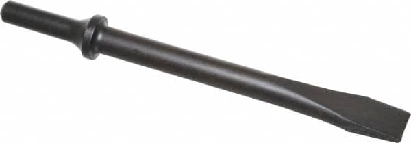 Value Collection - 3/4" Head Width, 6-3/4" OAL, 7/8" Shank Diam, Flat Chisel - Round Shank, Steel - Americas Tooling