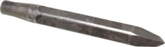 Made in USA - 10" OAL, Rivet Cutter Chisel - Round Drive, Round Shank, Alloy Steel - Americas Tooling