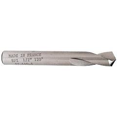 Magafor - 0.63" Body Diam, 120° Point, Cobalt, 4-3/4" Overall Length, Spotting Drill - Americas Tooling