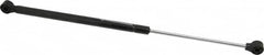 Value Collection - 0.24" Rod Diam, 0.59" Tube Diam, 40 Lb Capacity, Fixed Force Gas Spring - 17.19" Extended Length, 6.18" Stroke Length, Plastic Ball Socket, Black Nitride Piston - Americas Tooling