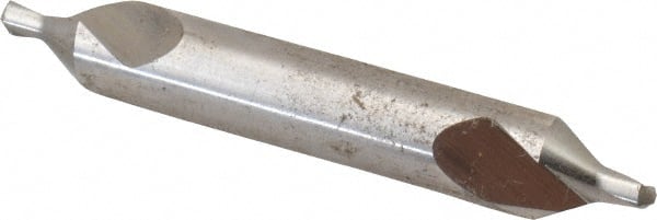 Magafor - #4 Plain Cut 60° Incl Angle High Speed Steel Combo Drill & Countersink - Americas Tooling