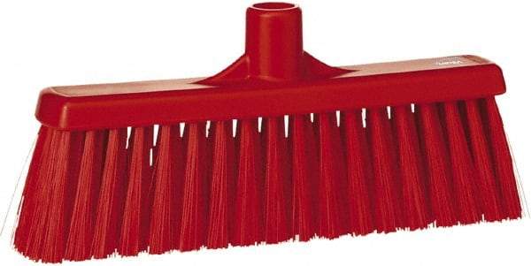 Vikan - 5-5/8" OAL Polyester Bristle Lobby Broom - 3" Bristle Length, 11" Wide - Americas Tooling