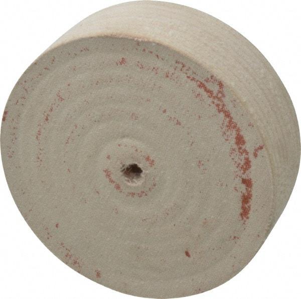 Divine Brothers - 6" Diam x 2" Thick Unmounted Buffing Wheel - Polishing Wheel, 1/2" Arbor Hole - Americas Tooling