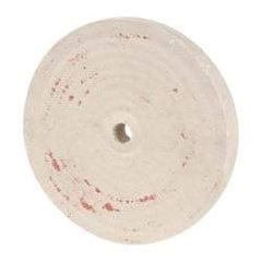 Divine Brothers - 8" Diam x 1" Thick Unmounted Buffing Wheel - Polishing Wheel, 3/4" Arbor Hole - Americas Tooling