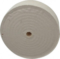 Divine Brothers - 8" Diam x 2" Thick Unmounted Buffing Wheel - Polishing Wheel, 3/4" Arbor Hole - Americas Tooling