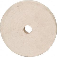 Divine Brothers - 8" Diam x 1" Thick Unmounted Buffing Wheel - Polishing Wheel, 1-1/4" Arbor Hole - Americas Tooling