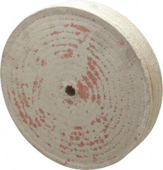 Divine Brothers - 10" Diam x 2" Thick Unmounted Buffing Wheel - Polishing Wheel, 3/4" Arbor Hole - Americas Tooling