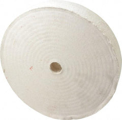 Divine Brothers - 12" Diam x 2" Thick Unmounted Buffing Wheel - Polishing Wheel, 1-1/4" Arbor Hole - Americas Tooling